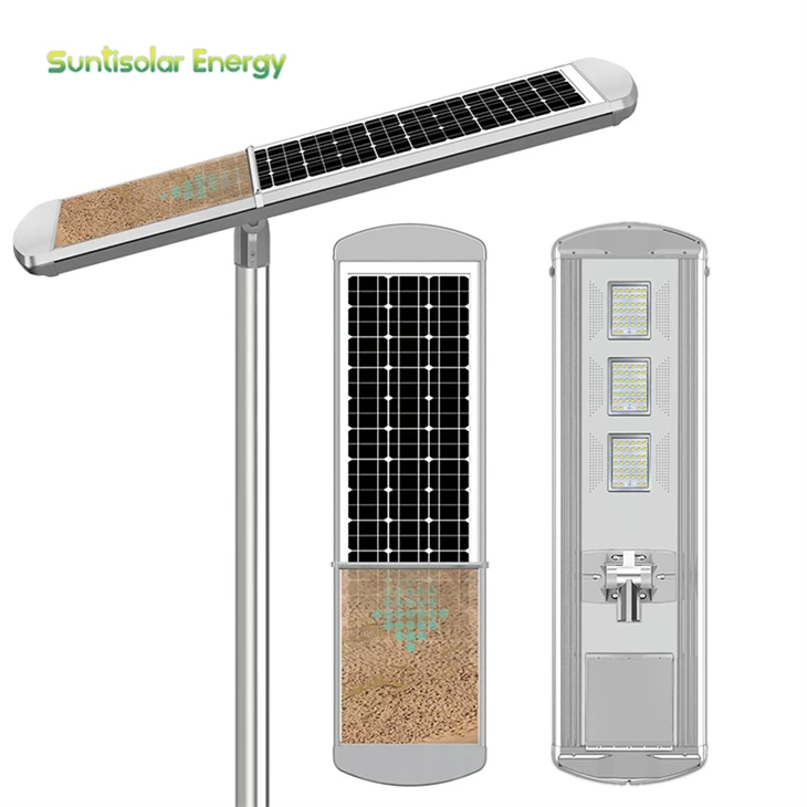 Self-maintaining solar street light